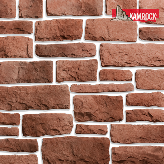 Искусственный камень KAMROCK Коллекция "Грубый скол" 04080