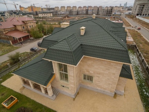 Композитная черепица Лист Luxard Roman пробка